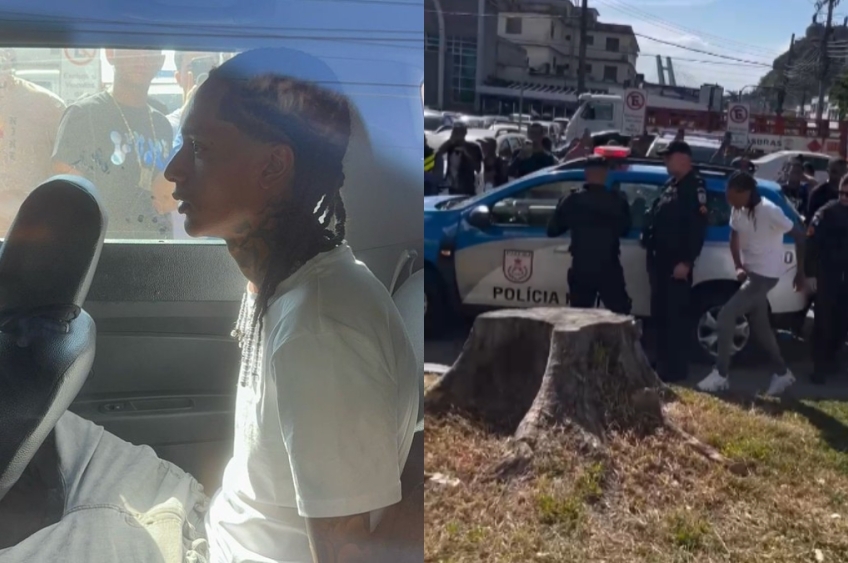 Rapper Oruam é preso na Barra da Tijuca após fugir de blitz policial
