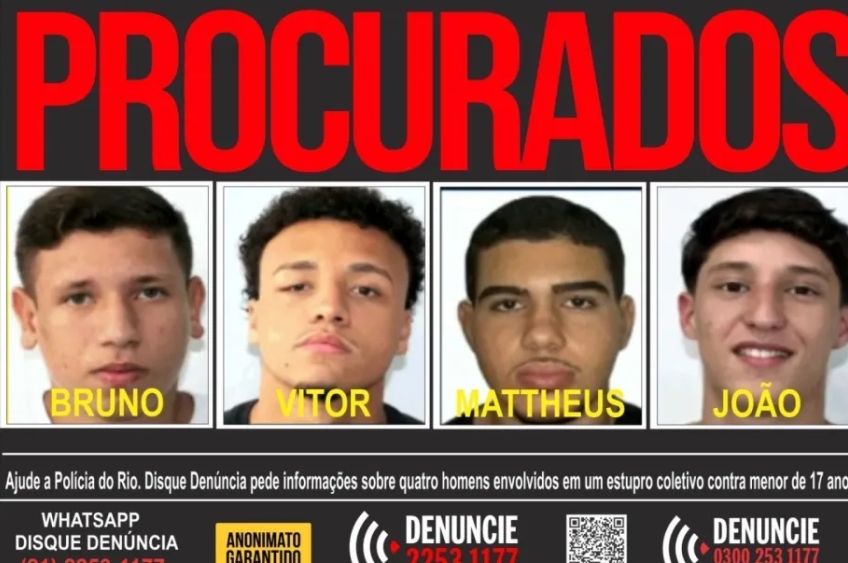 Último réu por estupro coletivo se entrega à polícia em Copacabana