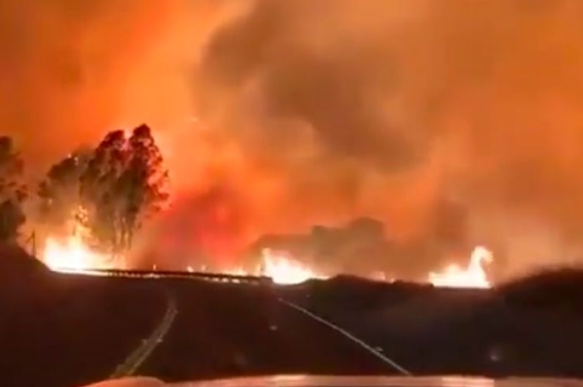 Autoridades evacuam população após alta de incêndios florestais em Los Angeles