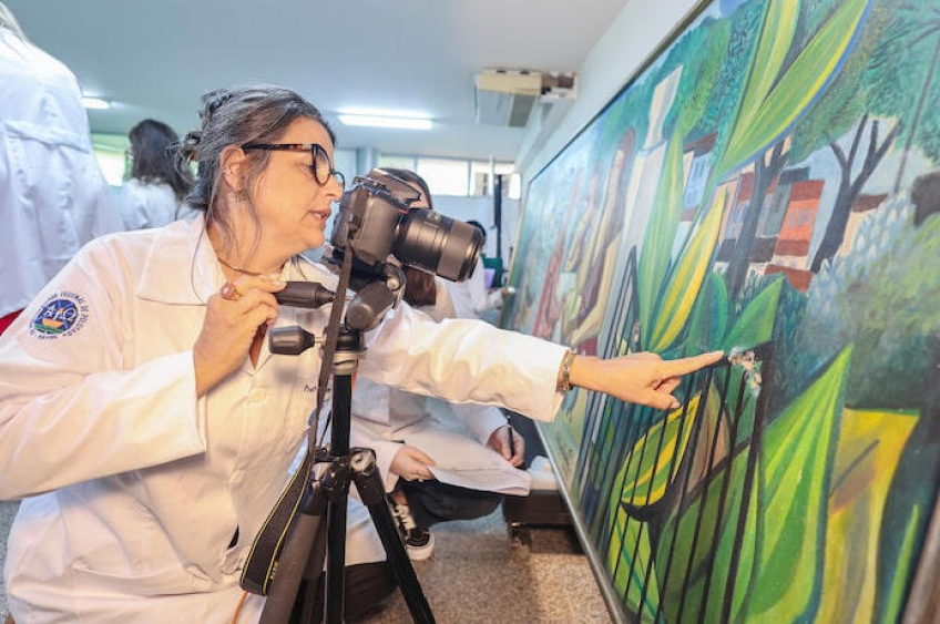 Obras restauradas retornam ao acervo do Palácio do Planalto após ataques de 8 de janeiro