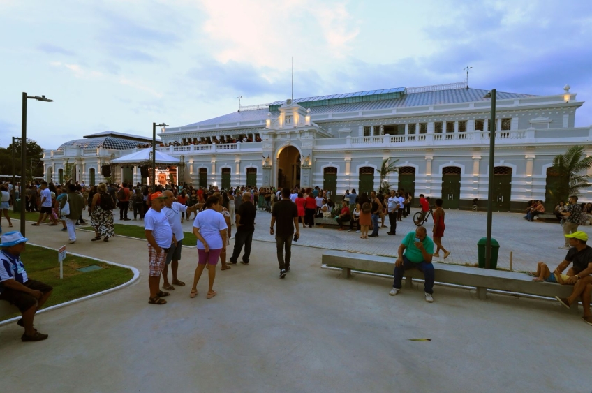 Mercado de São Brás recebe vistoria final antes da entrega em dezembro