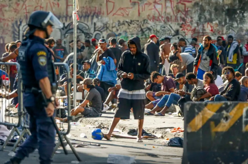 Violência no centro de São Paulo leva usuários de drogas a se dispersarem