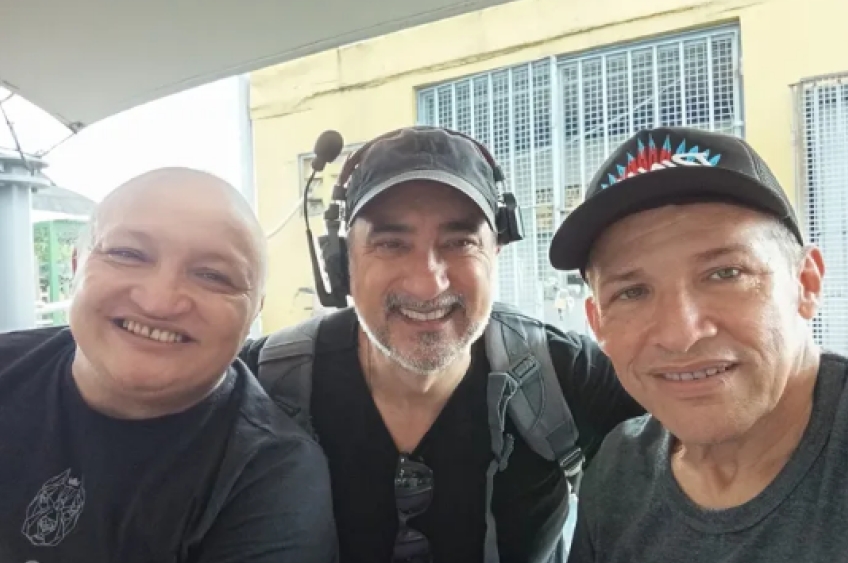 Equipe de streaming chega ao Pará para gravar documentário sobre a música local