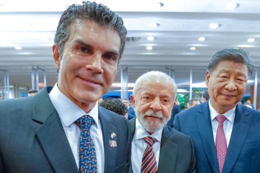 Jader Filho e Helder Barbalho participam de jantar com presidente Lula e Xi Jinping