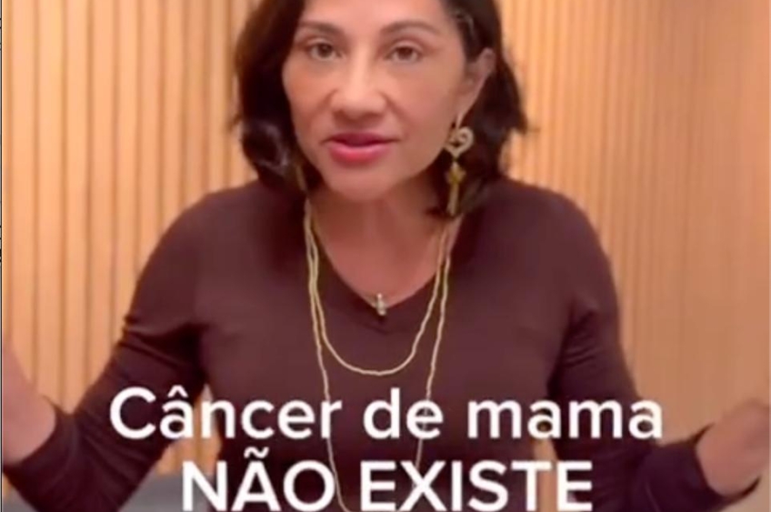 Médica afirma que 'câncer de mama não existe' e é denunciada por fake news