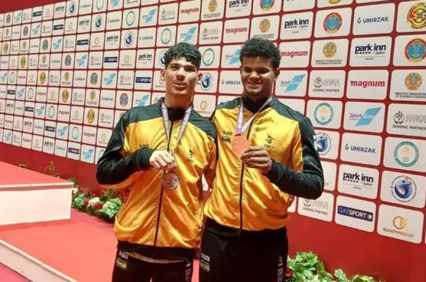 Brasil conquista medalhas de prata e bronze em GP, no Cazaquistão