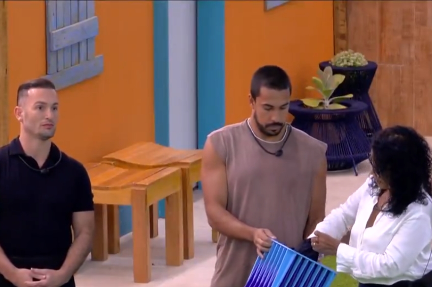 Aline, Diego Hypólito e Maike estão no paredão do BBB25