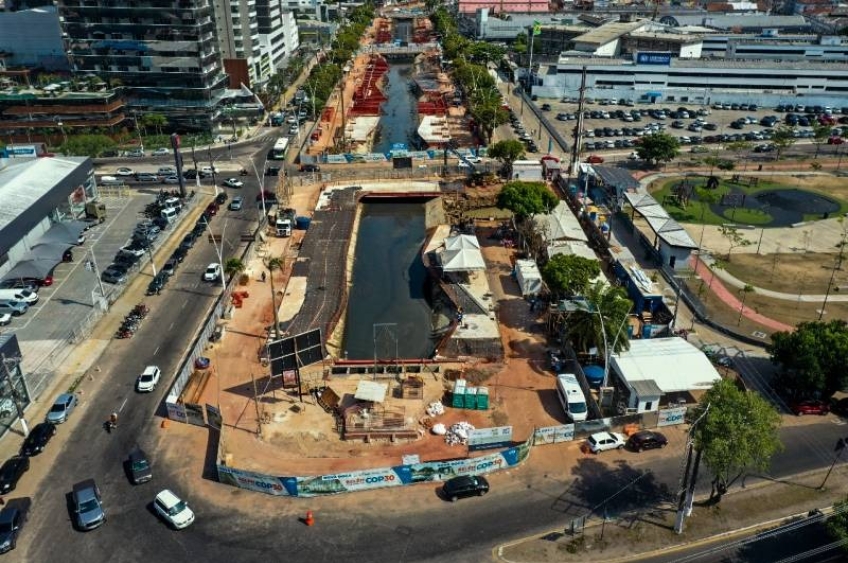 Obras da Nova Doca causam mudanças de trânsito em algumas ruas